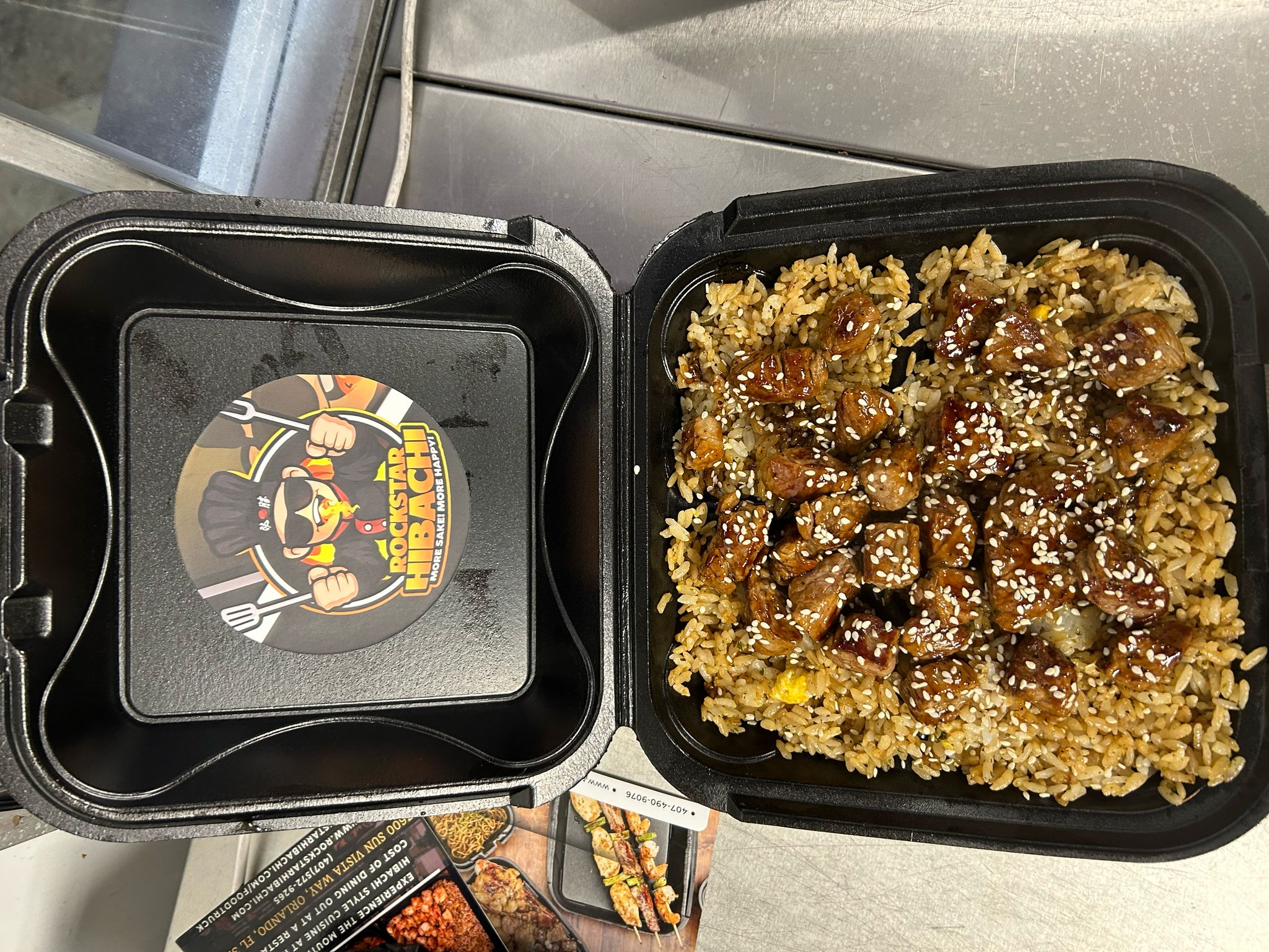 Rockstar Hibachi Charlotte dish